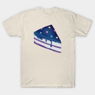 Cosmic Galaxy Cake T-Shirt